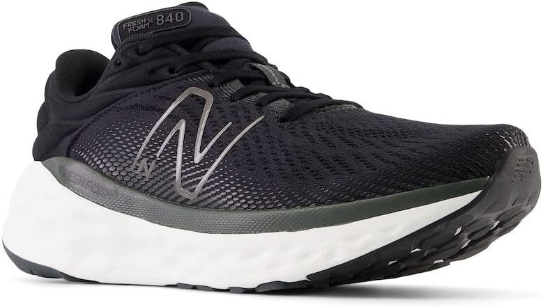 image:imageNew Balance Mens Fresh Foam X 840 V1 Running ShoesBlacktopBlack