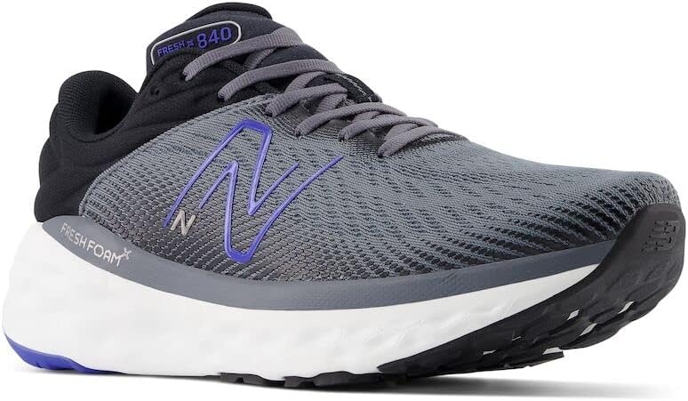 image:imageNew Balance Mens Fresh Foam X 840 V1 Running ShoesCastlerockMarine BlueBlack