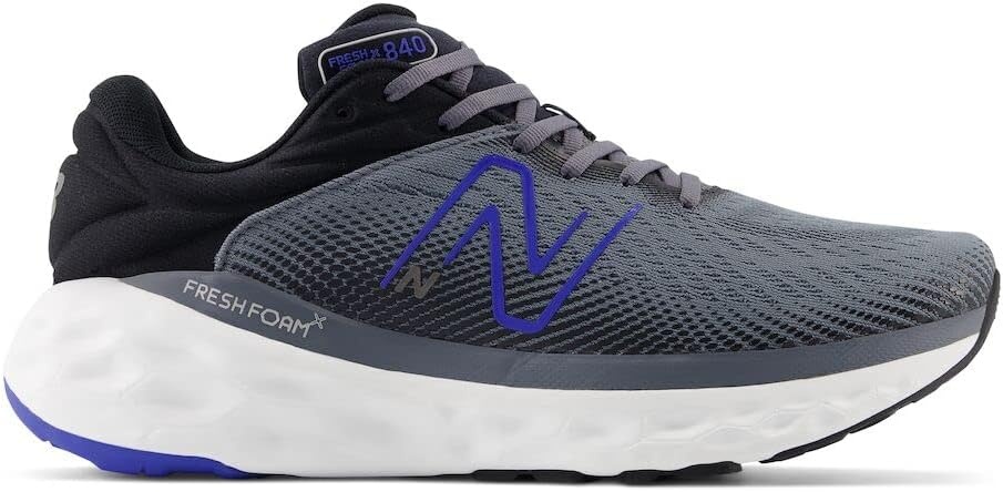 image:imageNew Balance Mens Fresh Foam X 840 V1 Running ShoesCastlerockMarine BlueBlack