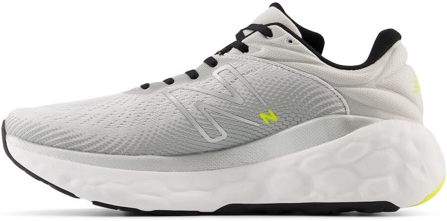 image:imageNew Balance Mens Fresh Foam X 840 V1 Running ShoesGrey MatterSilver MetallicFirefly