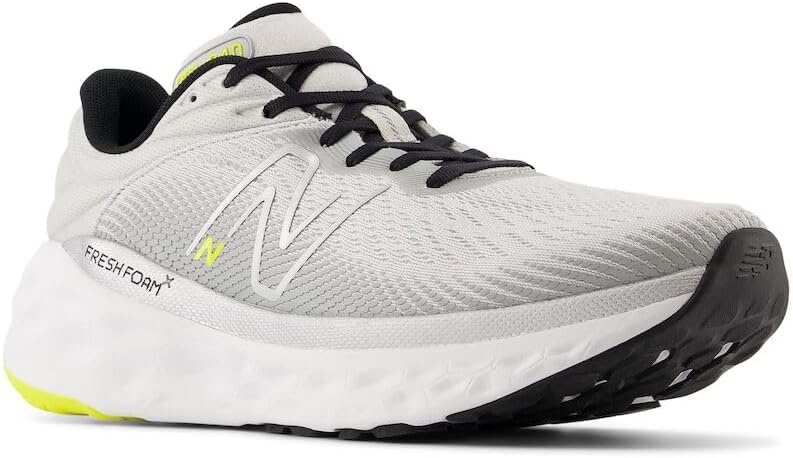 image:imageNew Balance Mens Fresh Foam X 840 V1 Running ShoesGrey MatterSilver MetallicFirefly