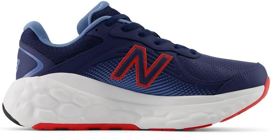 image:imageNew Balance Mens Fresh Foam X 840 V1 Running ShoesNb NavyTrue RedHeron Blue