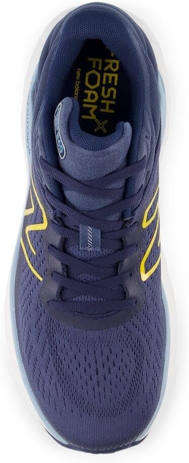 image:imageNew Balance Mens Fresh Foam X 840 V1 Running ShoesVintage IndigoGinger LemonChrome Blue