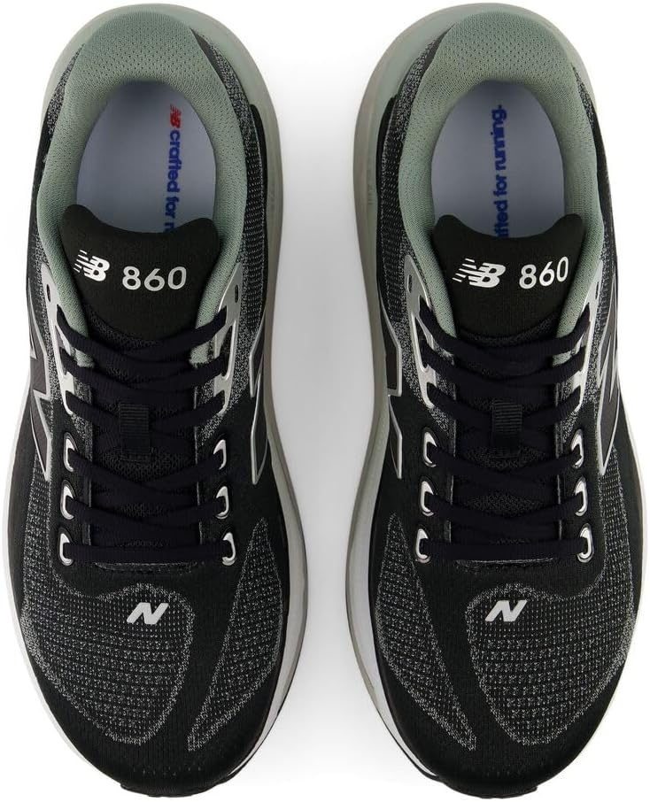 image:imageNew Balance Mens Fresh Foam X 860 V15 Running ShoeBlackBayberry