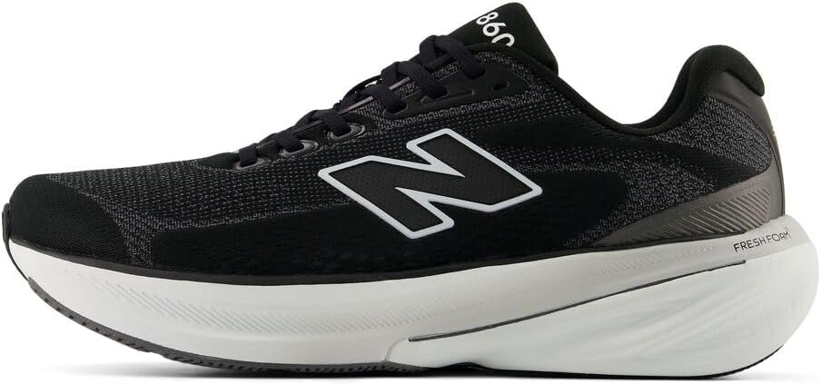 image:imageNew Balance Mens Fresh Foam X 860 V15 Running ShoeBlackNb 103 White