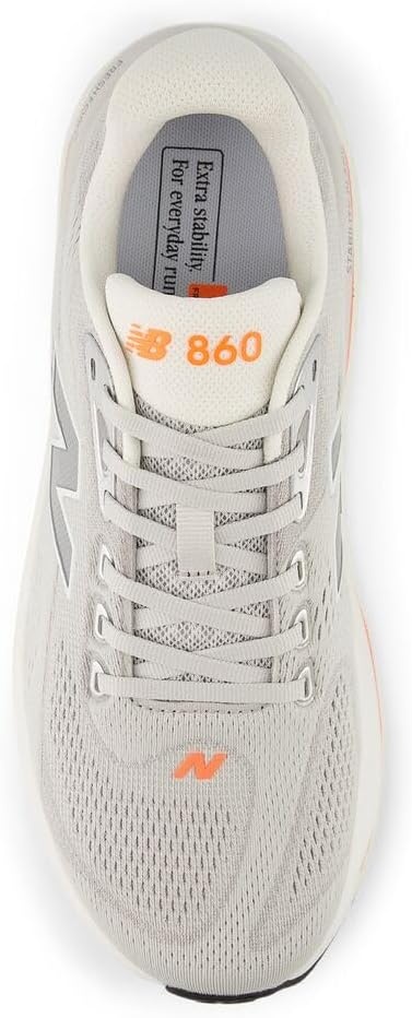 image:imageNew Balance Mens Fresh Foam X 860 V15 Running ShoeGrey MatterSea Salt
