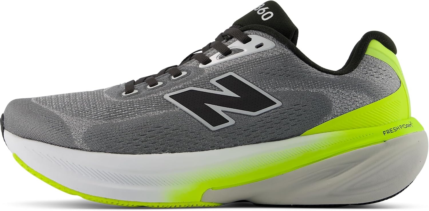 image:imageNew Balance Mens Fresh Foam X 860 V15 Running ShoeSlate GreyAlkaline Green