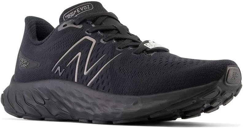 image:imageNew Balance Mens Fresh Foam X Evoz V3 Slip ResistantBlackBlack MetallicBlack