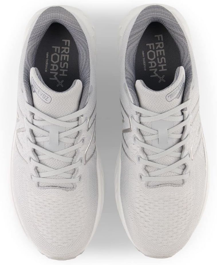 image:imageNew Balance Mens Fresh Foam X Evoz V3 Slip ResistantGraphiteAluminum GreySilver Metallic