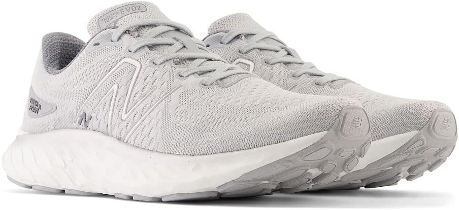 image:imageNew Balance Mens Fresh Foam X Evoz V3 Slip ResistantGraphiteAluminum GreySilver Metallic