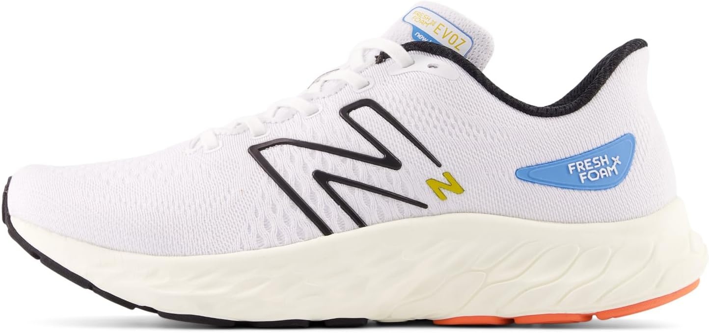 image:imageNew Balance Mens Fresh Foam X Evoz V3 Slip ResistantWhiteAngoraBlack