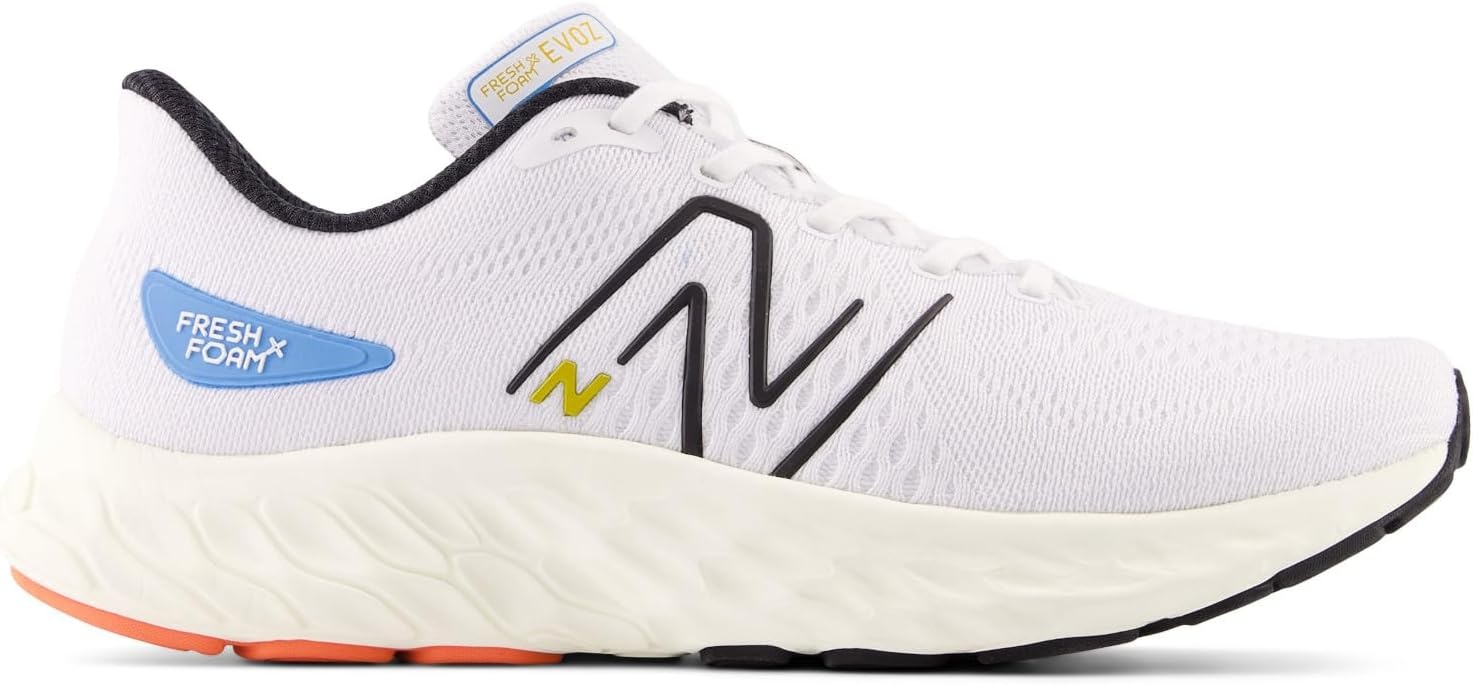 image:imageNew Balance Mens Fresh Foam X Evoz V3 Slip ResistantWhiteAngoraBlack