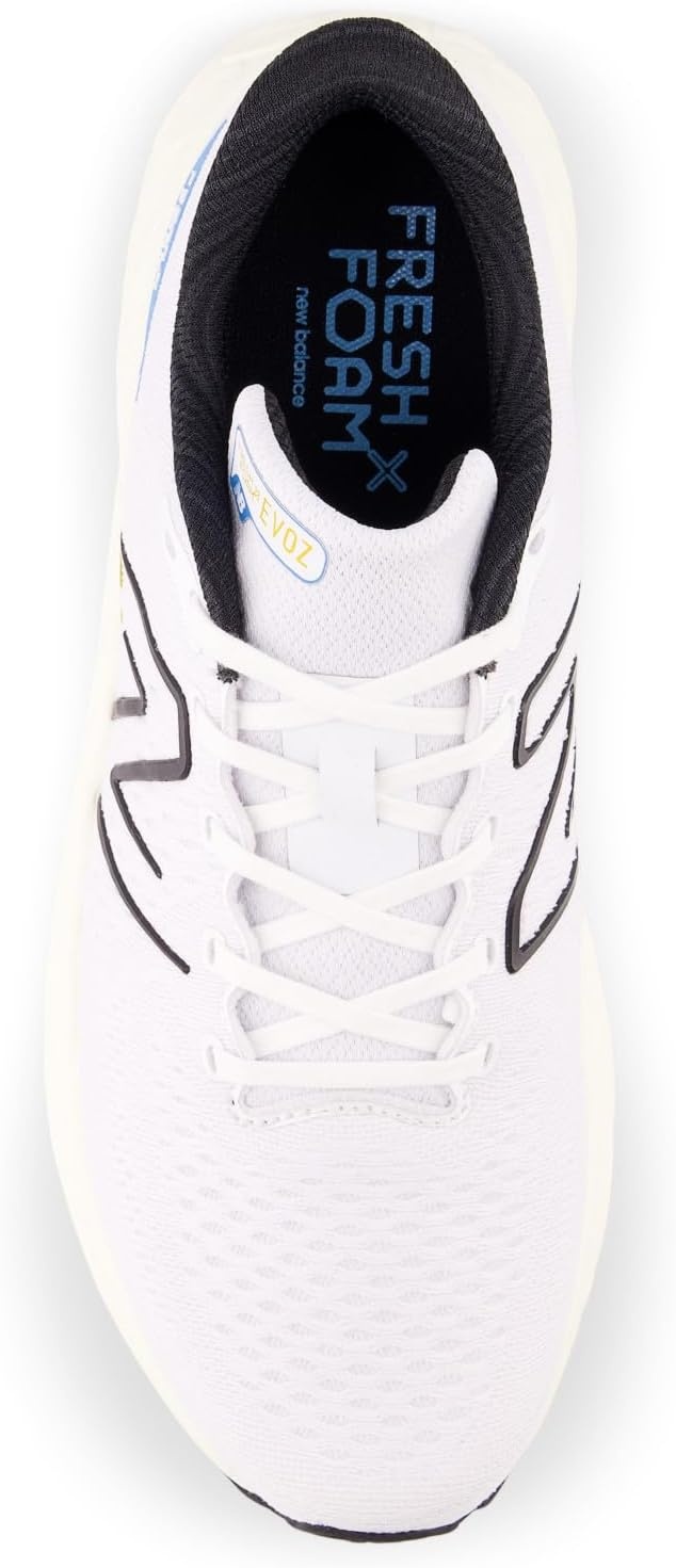image:imageNew Balance Mens Fresh Foam X Evoz V3 Slip ResistantWhiteAngoraBlack