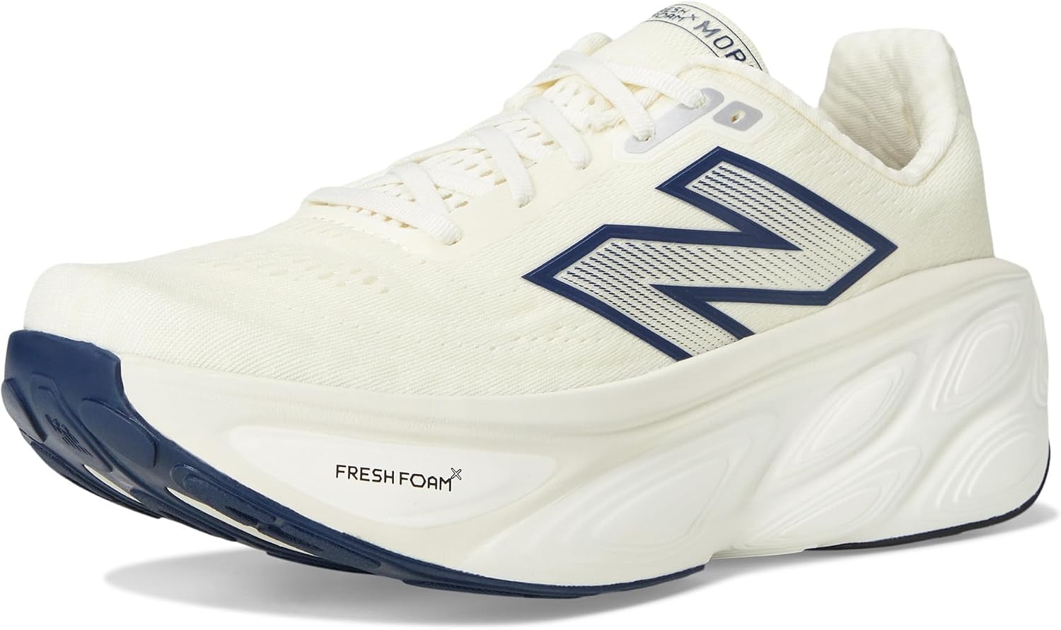 image:imageNew Balance Mens Fresh Foam X More V5 Running Shoe AngoraSea SaltHot Mango 15 M