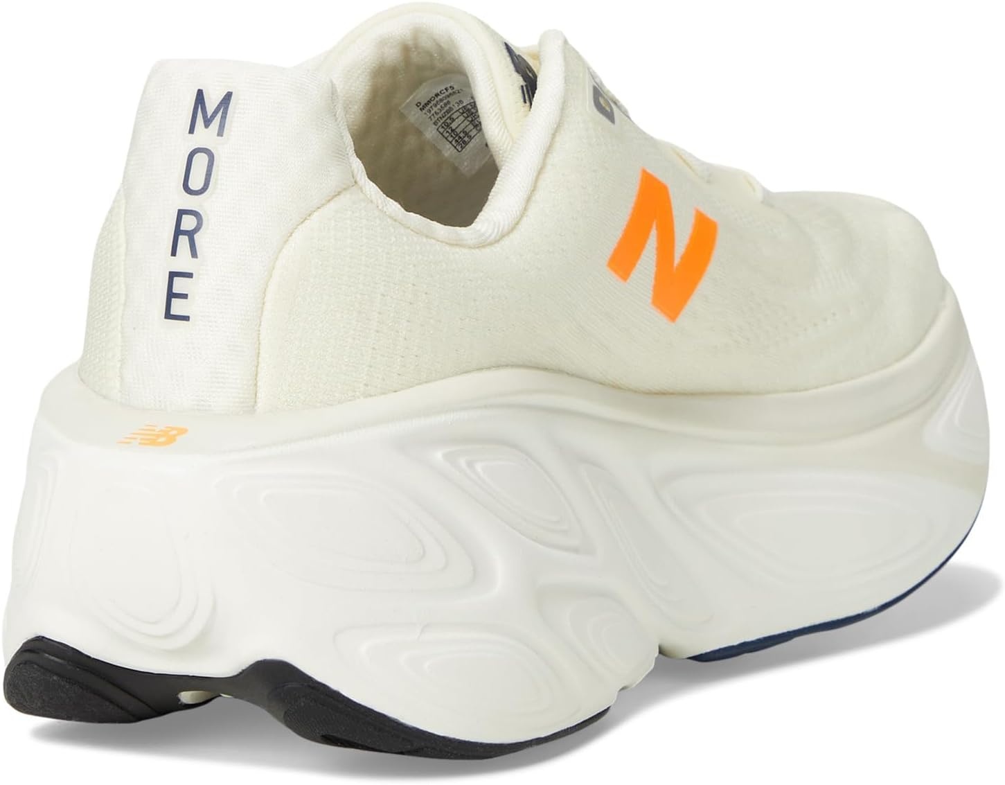 image:imageNew Balance Mens Fresh Foam X More V5 Running Shoe AngoraSea SaltHot Mango 15 M