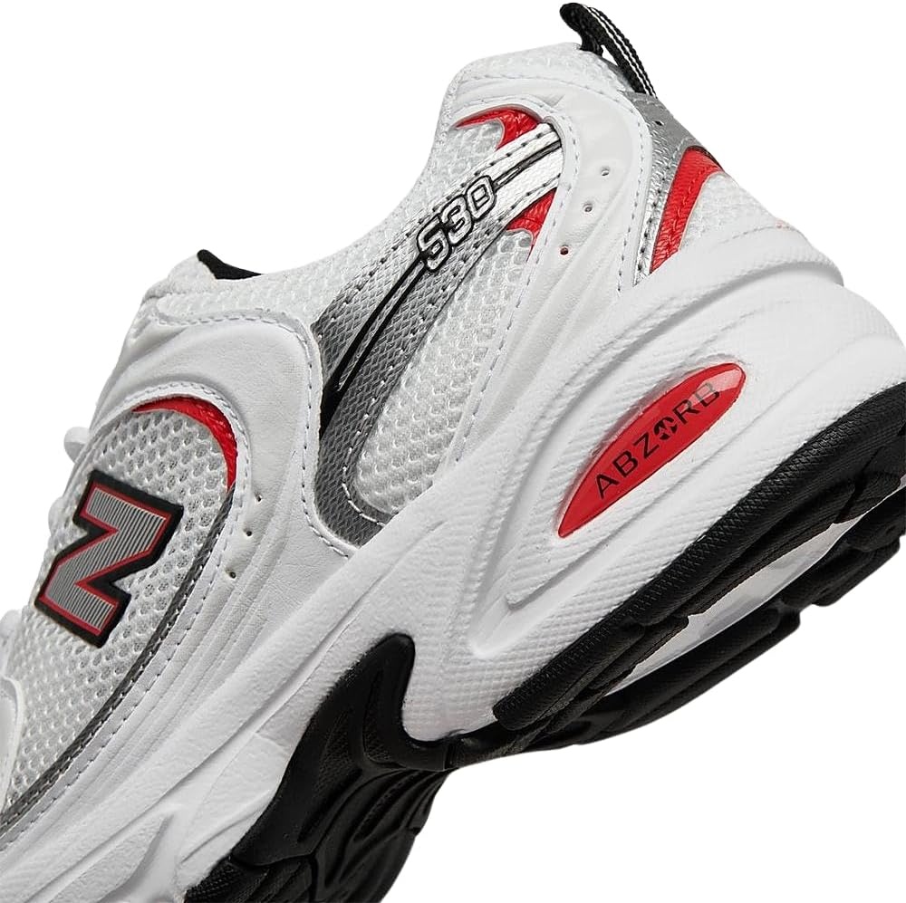 image:imageNew Balance Mens M530v2 Running ShoeRedWhite
