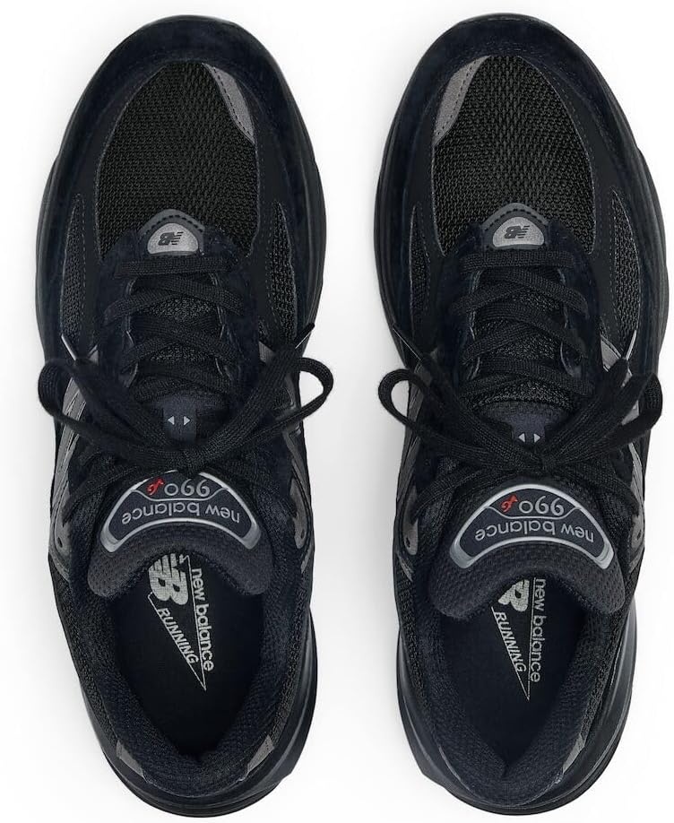 image:imageNew Balance Unisex Adult Made in USA 990 V6 SneakersBlackBlack