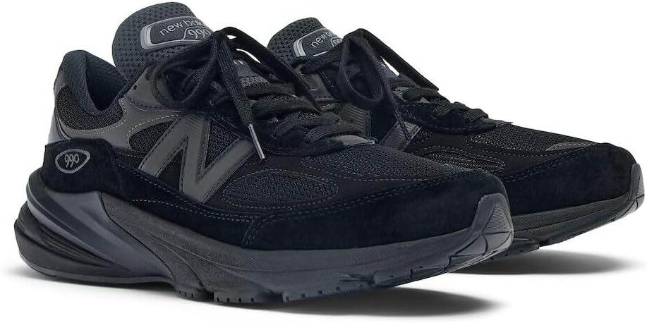 image:imageNew Balance Unisex Adult Made in USA 990 V6 SneakersBlackBlack