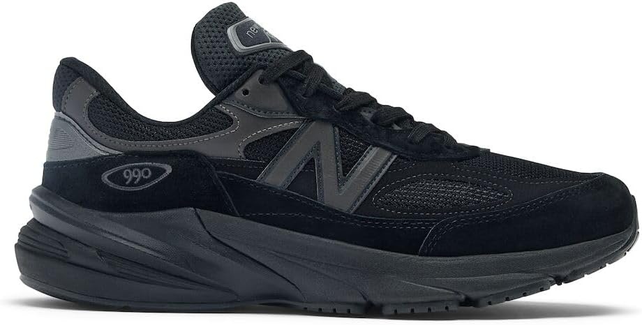 image:imageNew Balance Unisex Adult Made in USA 990 V6 SneakersBlackBlack