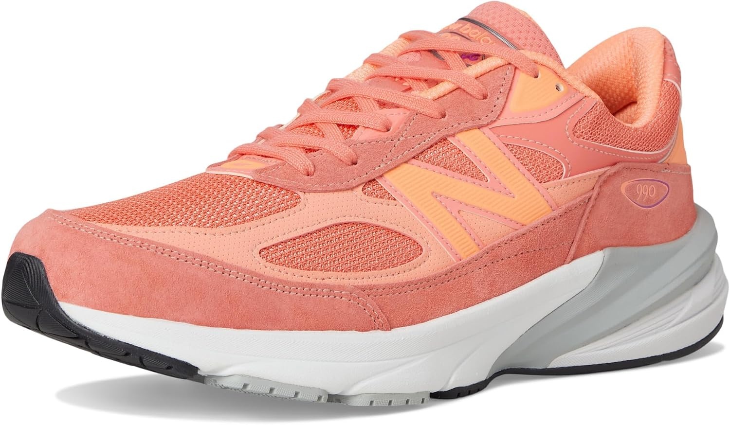 image:imageNew Balance Unisex Adult Made in USA 990 V6 SneakersSunrisePurple