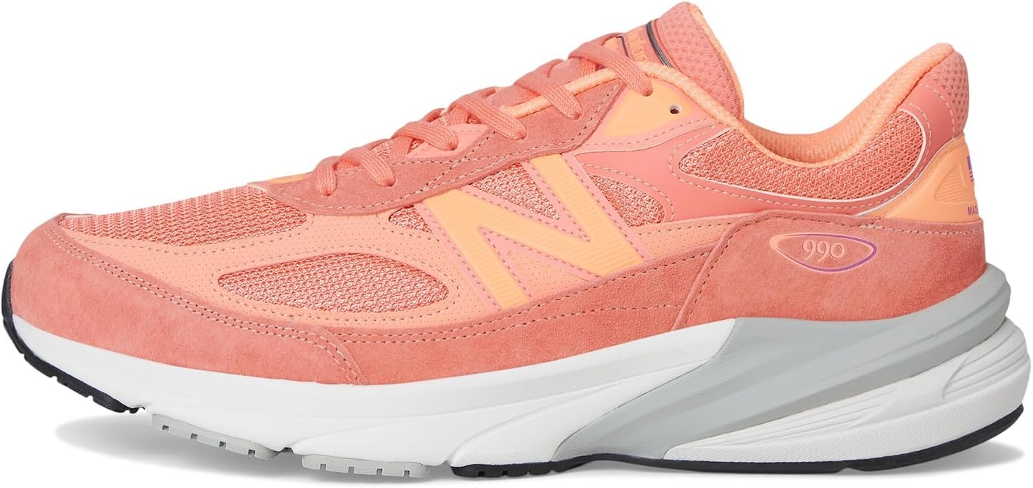 image:imageNew Balance Unisex Adult Made in USA 990 V6 SneakersSunrisePurple