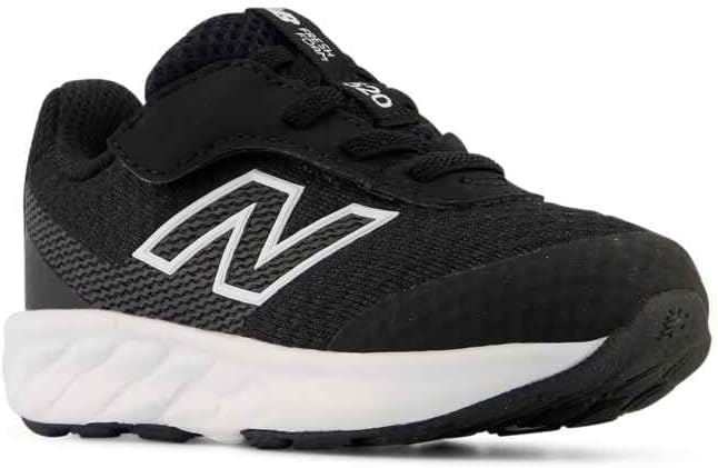 image:imageNew Balance UnisexBaby 520 Airplane Hook amp Loop Running Shoe InfantToddlerBlackNb 103 White