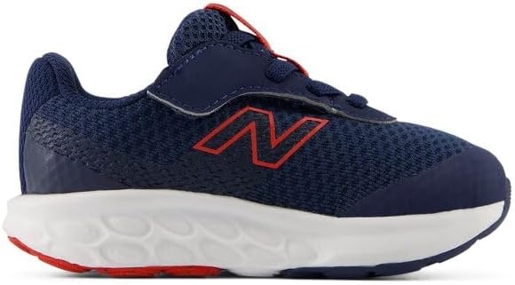 image:imageNew Balance UnisexBaby 520 Airplane Hook amp Loop Running Shoe InfantToddlerNb NavyTrue Red
