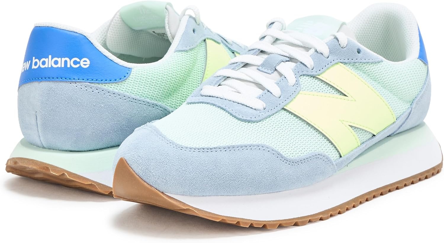 image:imageNew Balance Womens 237 V1 SneakerLight Arctic GreyCosmic Jade