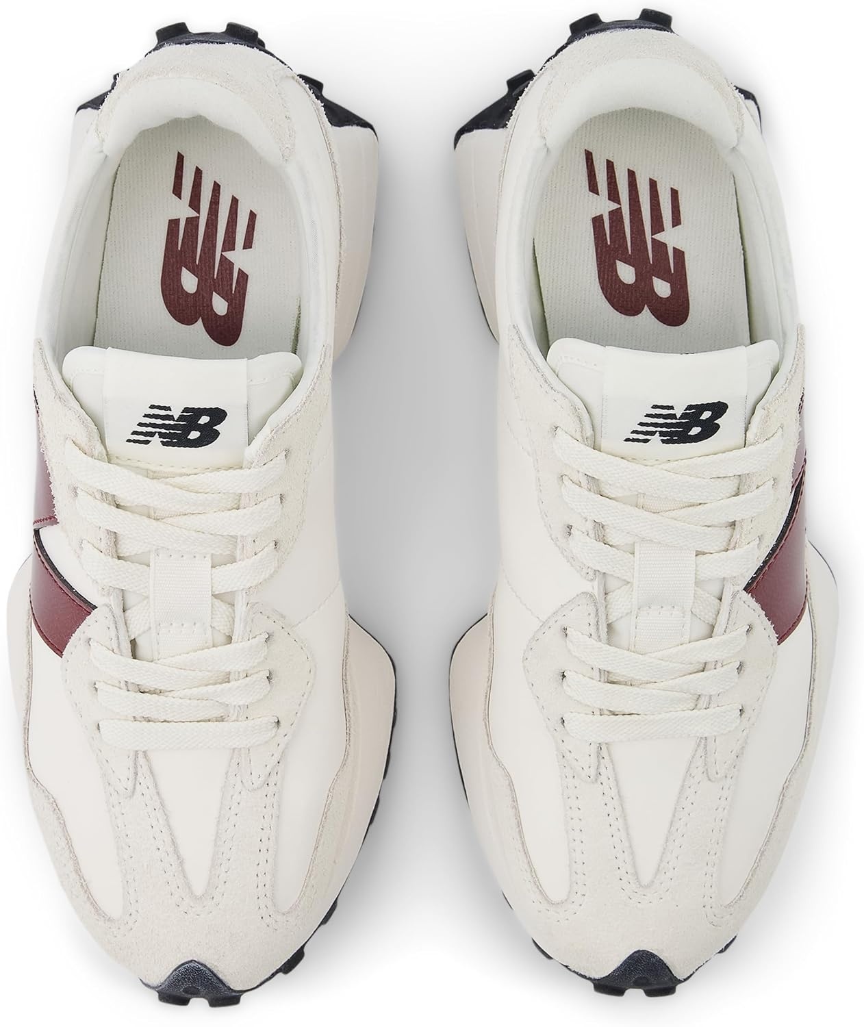image:imageNew Balance Womens 327 SneakerSea SaltMonarch Burgundy