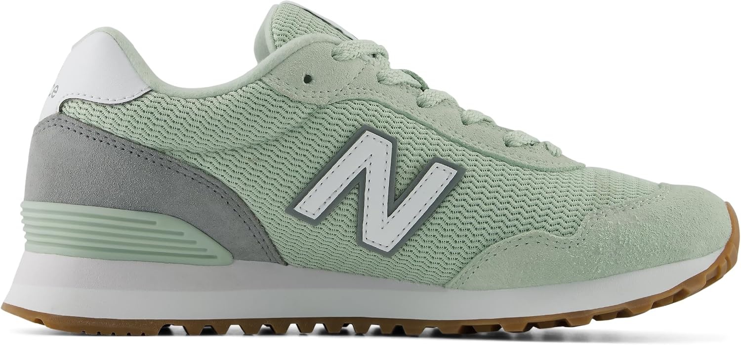 image:imageNew Balance Womens 515 SneakerSilver MossWhite