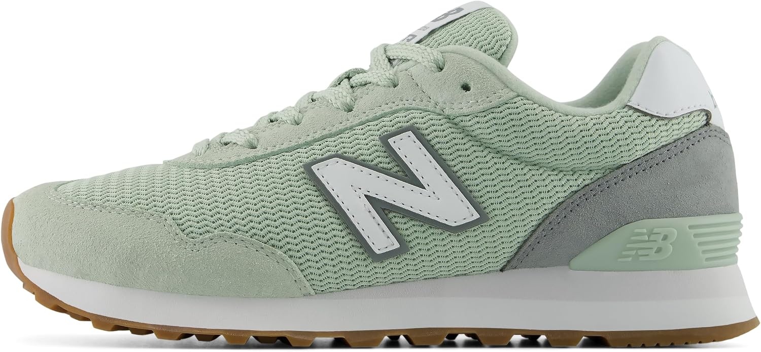image:imageNew Balance Womens 515 SneakerSilver MossWhite