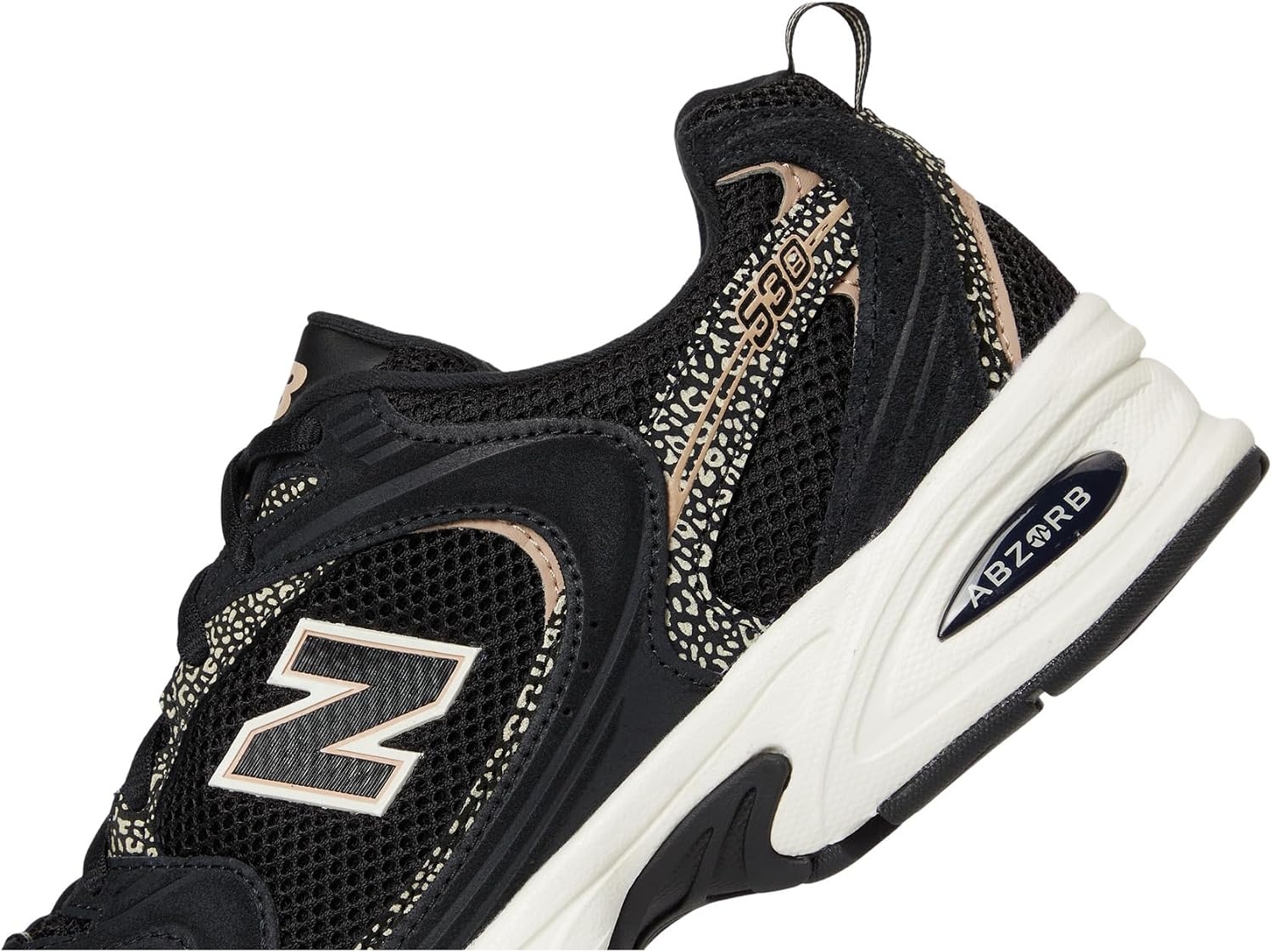image:imageNew Balance Womens 530 SneakersBlackFlat Taupe