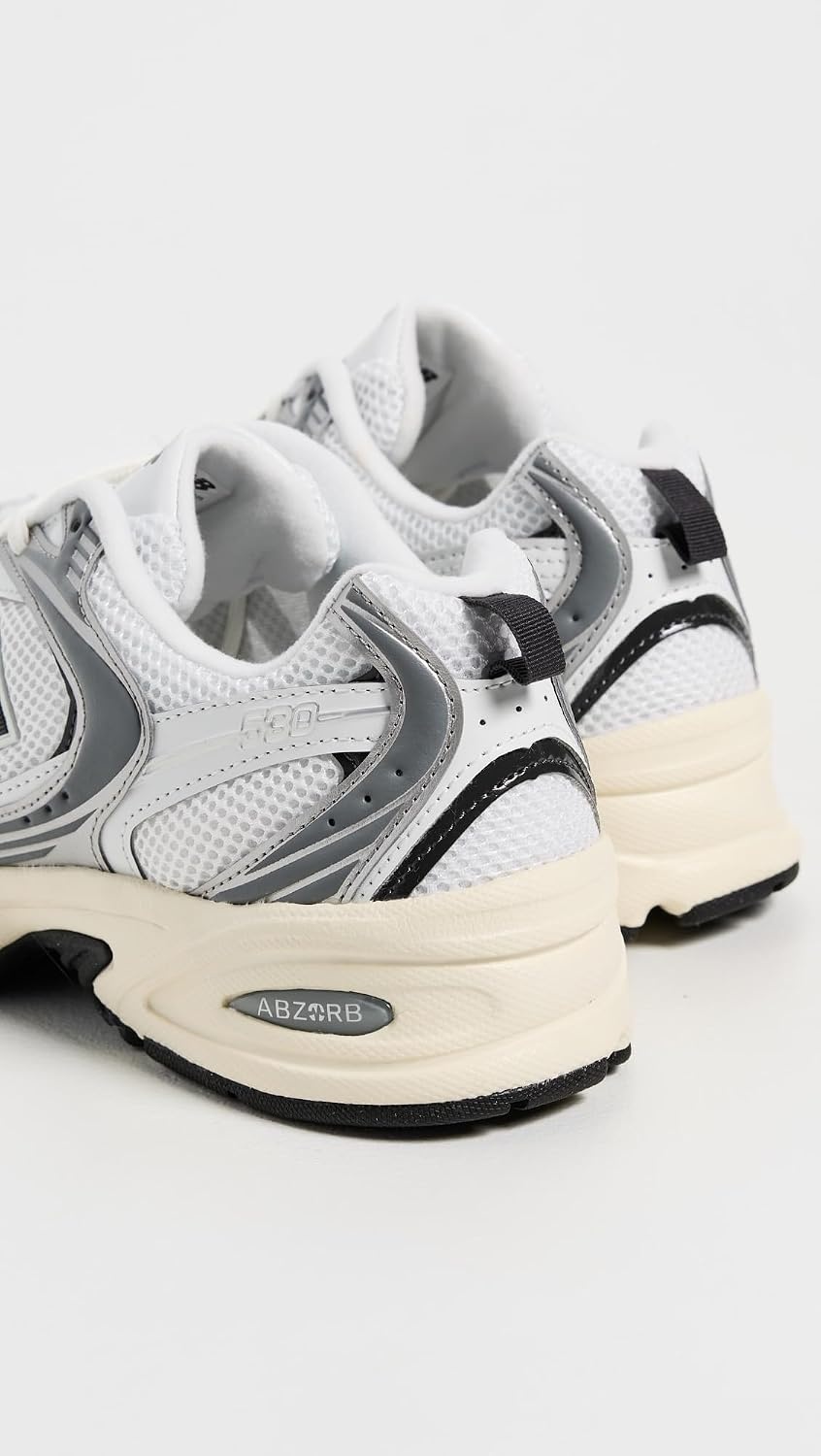 image:imageNew Balance Womens 530 SneakersSilver MetallicBlack Cement