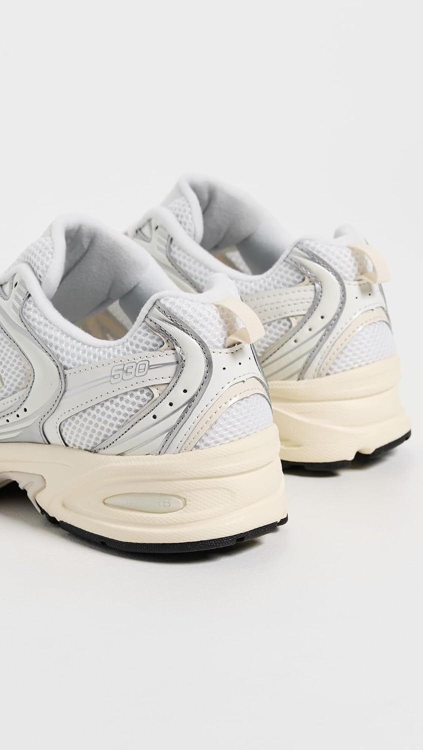 image:imageNew Balance Womens 530 SneakersSilver MetallicLinen