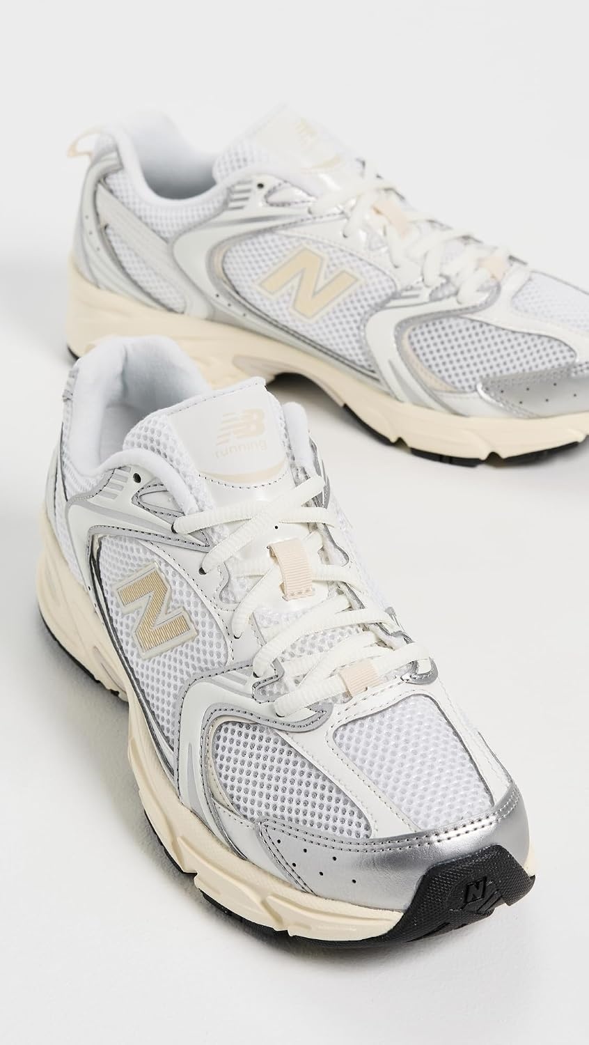 image:imageNew Balance Womens 530 SneakersSilver MetallicLinen
