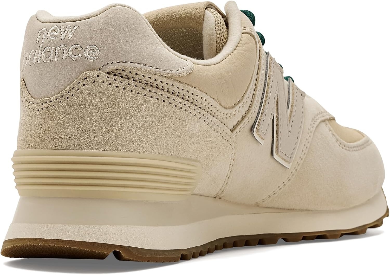 image:imageNew Balance Womens 574 V2 Evergreen SneakerBlackDarker Sea Salt