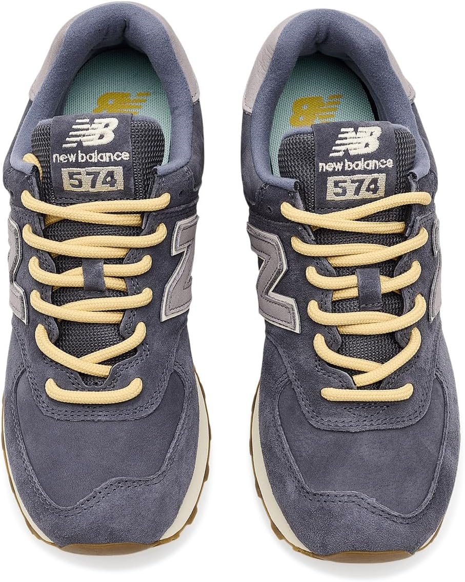 image:imageNew Balance Womens 574 V2 Evergreen SneakerDarker Sea SaltLighter Nb Navy