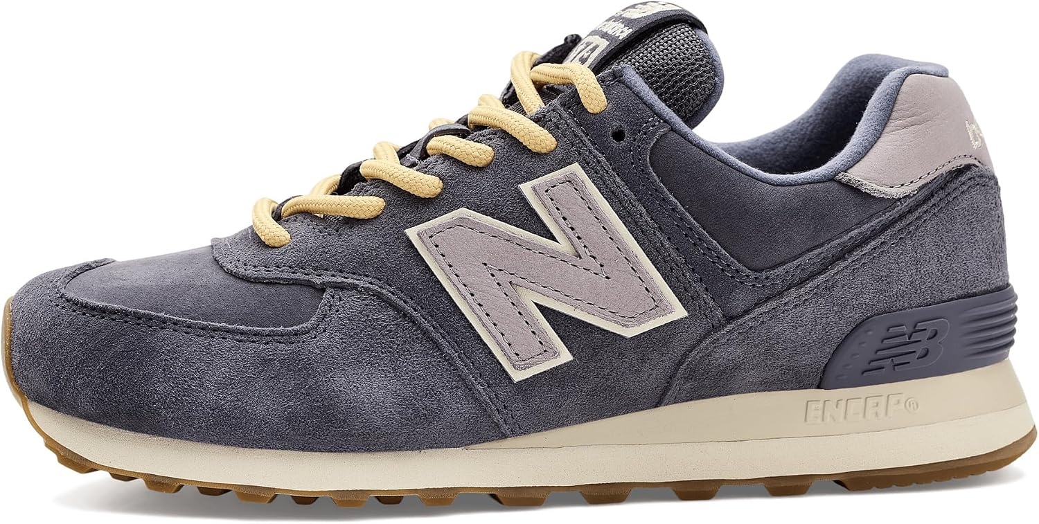 image:imageNew Balance Womens 574 V2 Evergreen SneakerDarker Sea SaltLighter Nb Navy