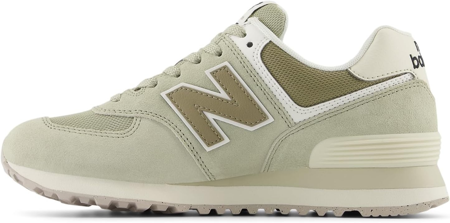 image:imageNew Balance Womens 574 V2 Evergreen SneakerOlivineDark StonewareTurtledove