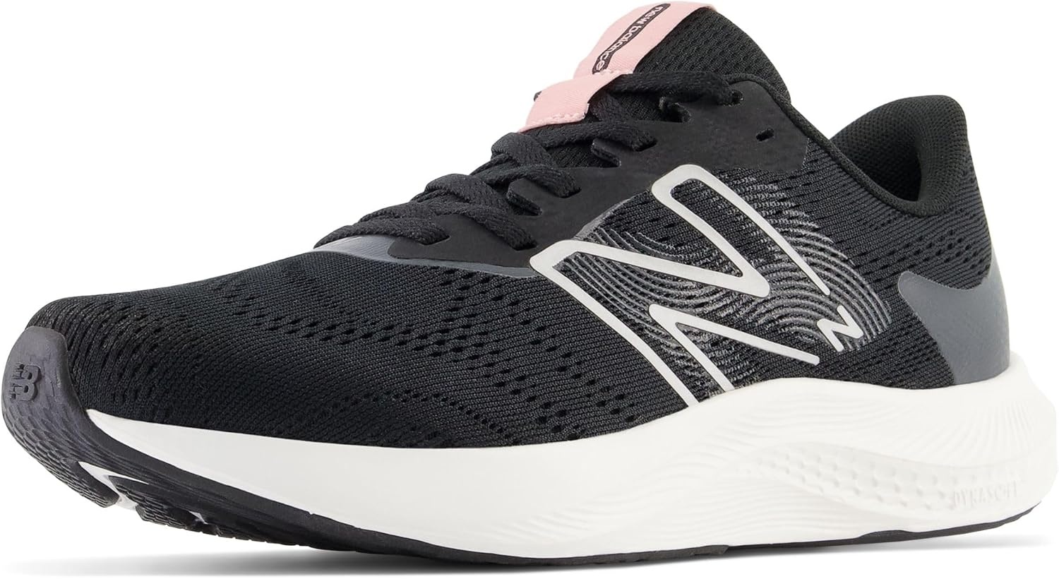 image:imageNew Balance Womens Dynasoft Pro Run V2BlackBlacktopPink Moon