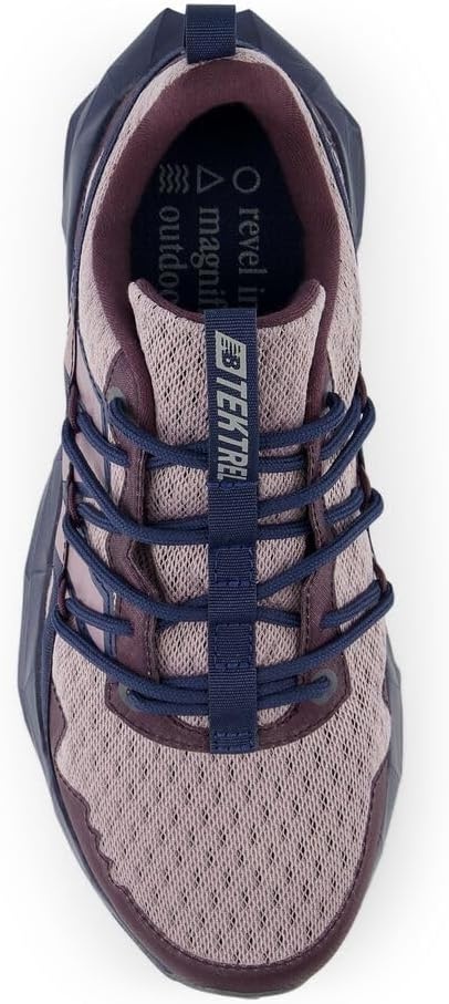image:imageNew Balance Womens Dynasoft Tektrel V1 SuedeIce WinePlum BrownNb Navy