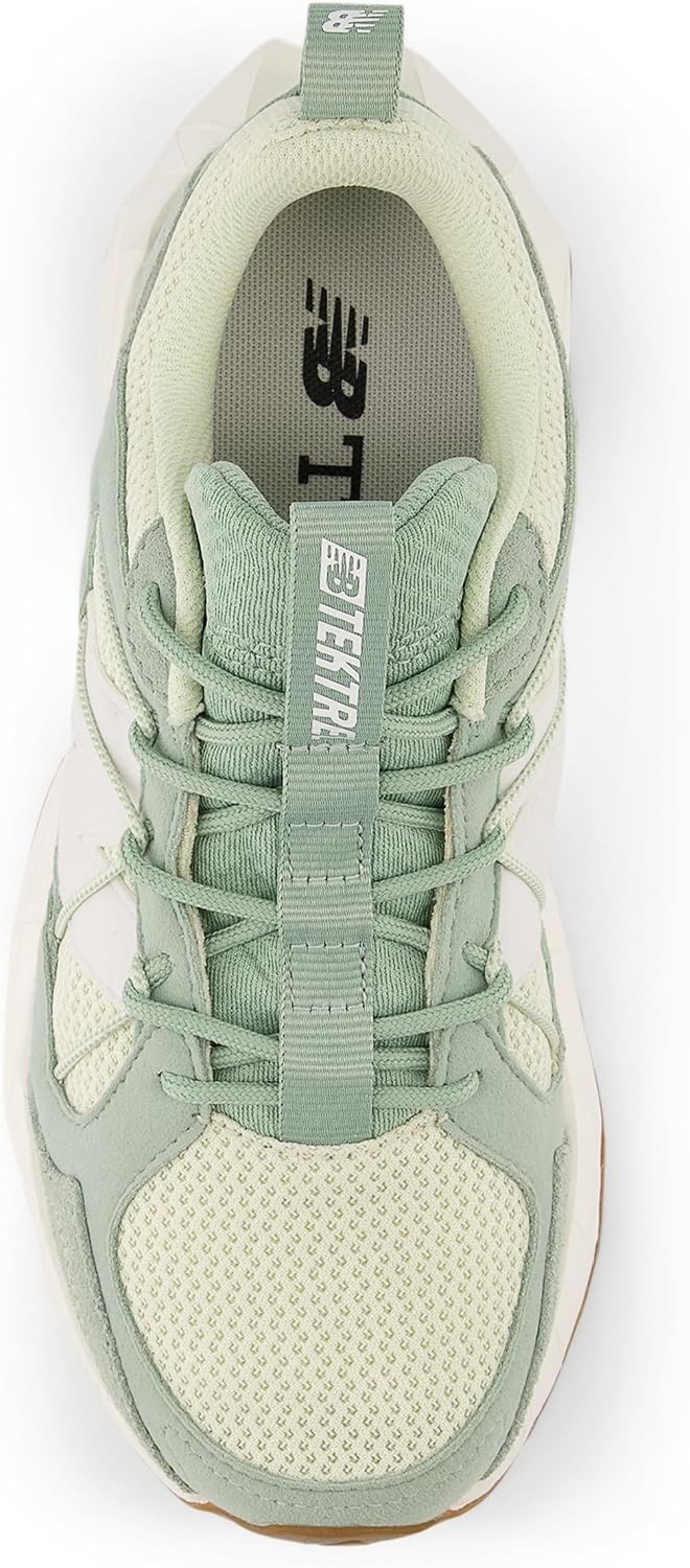 image:imageNew Balance Womens Dynasoft Tektrel V1 SuedeMosaic GreenMineralWhite