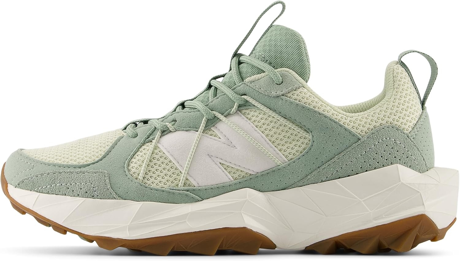 image:imageNew Balance Womens Dynasoft Tektrel V1 SuedeMosaic GreenMineralWhite