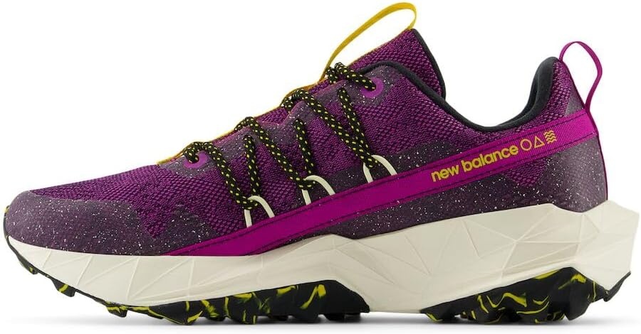 image:imageNew Balance Womens Dynasoft Tektrel V1 SuedePurple FuchsiaBlackGinger Lemon