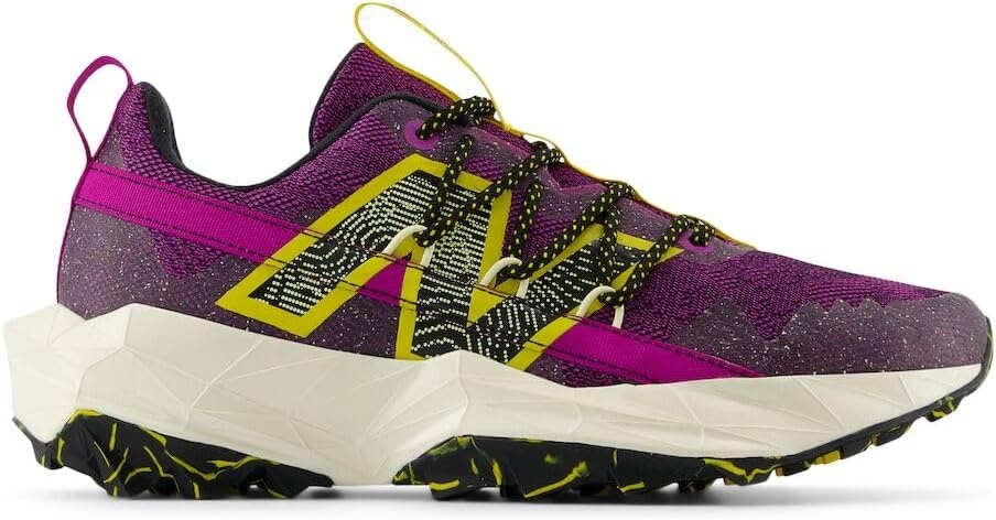 image:imageNew Balance Womens Dynasoft Tektrel V1 SuedePurple FuchsiaBlackGinger Lemon