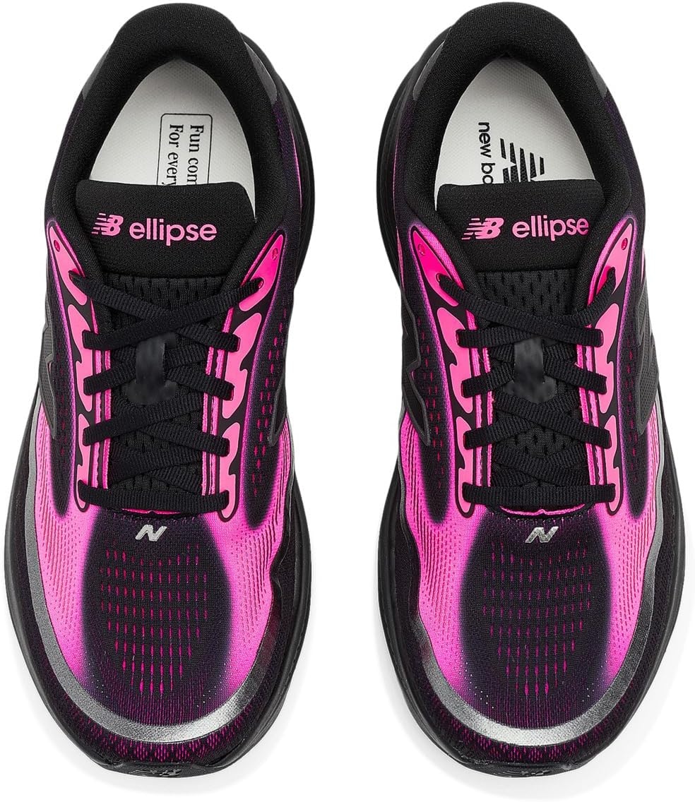 image:imageNew Balance Womens EllipsePink HeatBlackBlack