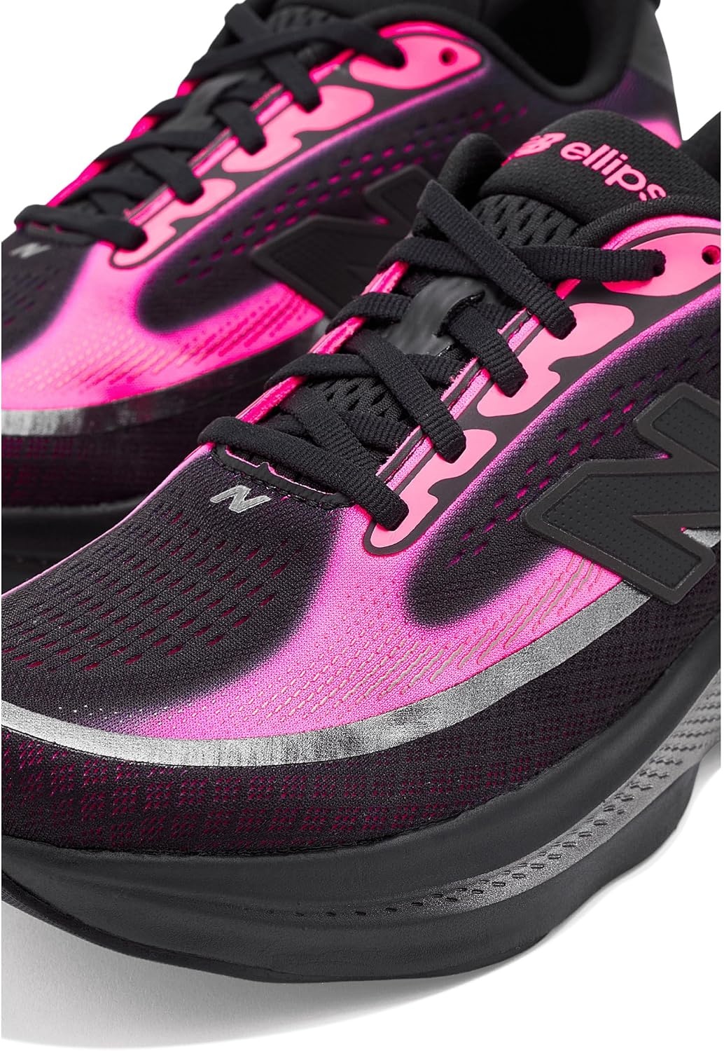 image:imageNew Balance Womens EllipsePink HeatBlackBlack