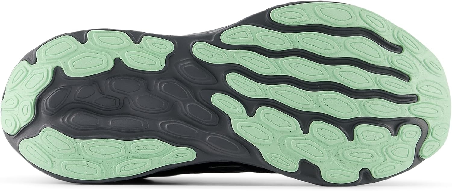 image:imageNew Balance Womens Fresh Foam 680 V8 Waterproof Running ShoeBlackCastlerockLab Green