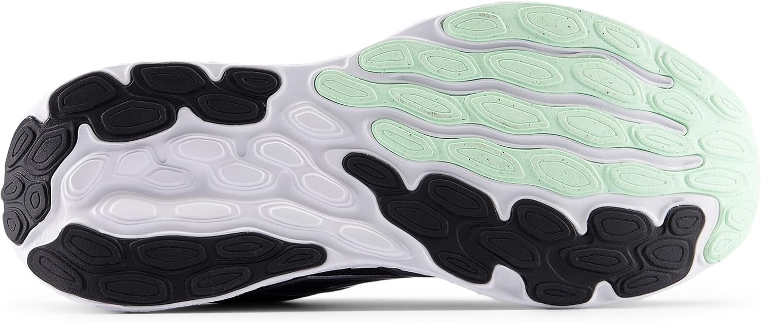 image:imageNew Balance Womens Fresh Foam 680 V8BlackDark Silver MetallicPeach Nectar