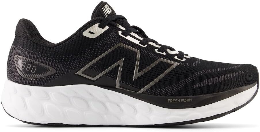 image:imageNew Balance Womens Fresh Foam 680 V8BlackLight Gold MetallicBlack Metallic